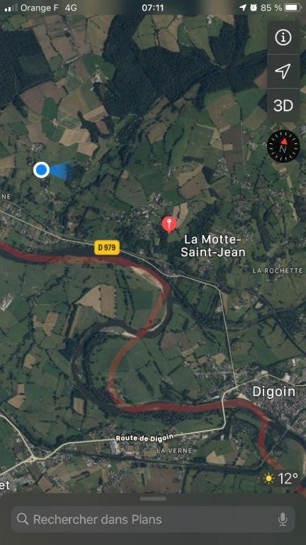 La Motte-Saint-JeanGite Le Pal Basilique Cure Thermale别墅 外观 照片